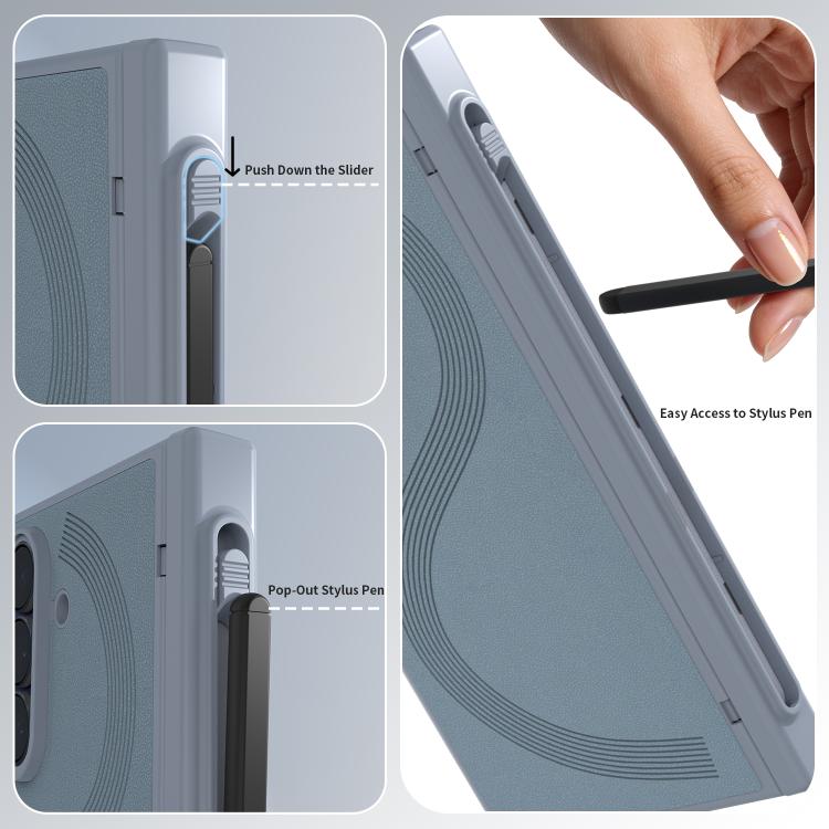 Custodia protettiva integrale per telefono VIETAO Cool Pro Series con vetro temperato per la privacy., For Samsung Galaxy Z Fold7 5G, For Samsung Galaxy Z Fold6 5G