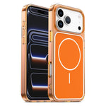 Custodia magnetica ibrida in PC e TPU Color Shield per telefono., For iPhone 17 Pro Max, For iPhone 17 Pro