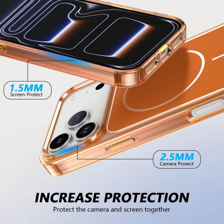 Custodia magnetica ibrida in PC e TPU Color Shield per telefono., For iPhone 17 Pro Max, For iPhone 17 Pro