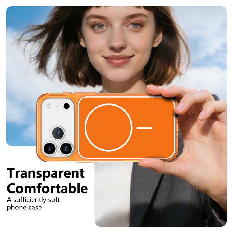 Custodia magnetica ibrida in PC e TPU Color Shield per telefono., For iPhone 17 Pro Max, For iPhone 17 Pro