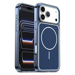 Custodia magnetica ibrida in PC e TPU Color Shield per telefono., For iPhone 17 Pro Max, For iPhone 17 Pro