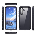 Custodia per telefono RedPeper con pois trasparenti, antiurto e impermeabile in PC + TPU., For Samsung Galaxy A36 / A37, For Galaxy A27 5G