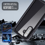 Custodia per telefono RedPeper con pois trasparenti, antiurto e impermeabile in PC + TPU., For Samsung Galaxy A36 / A37, For Galaxy A27 5G