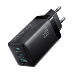 Caricabatterie JOYROOM JR-TG10 da 65 W con doppia porta USB Type-C e USB, completo di cavo da Type-C a Type-C., EU Plug, UK Plug
