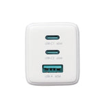Caricabatterie JOYROOM JR-TG10 da 65 W con doppia porta USB Type-C e USB, completo di cavo da Type-C a 8 pin., EU Plug, UK Plug