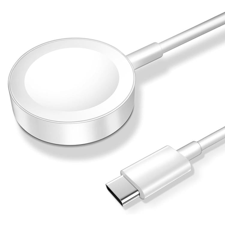 Set di supporto di ricarica in lega di alluminio e caricabatterie Type-C xDfind per Apple Watch e smartwatch., Aluminum Alloy+Type-C