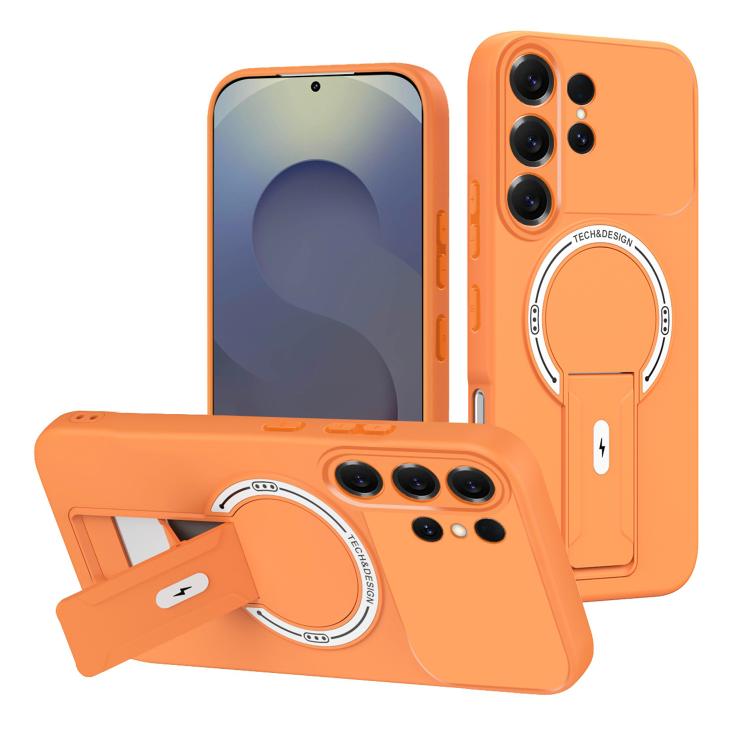 Custodia per telefono MagSafe Skin Feel con supporto, For Samsung Galaxy S26 Ultra 5G