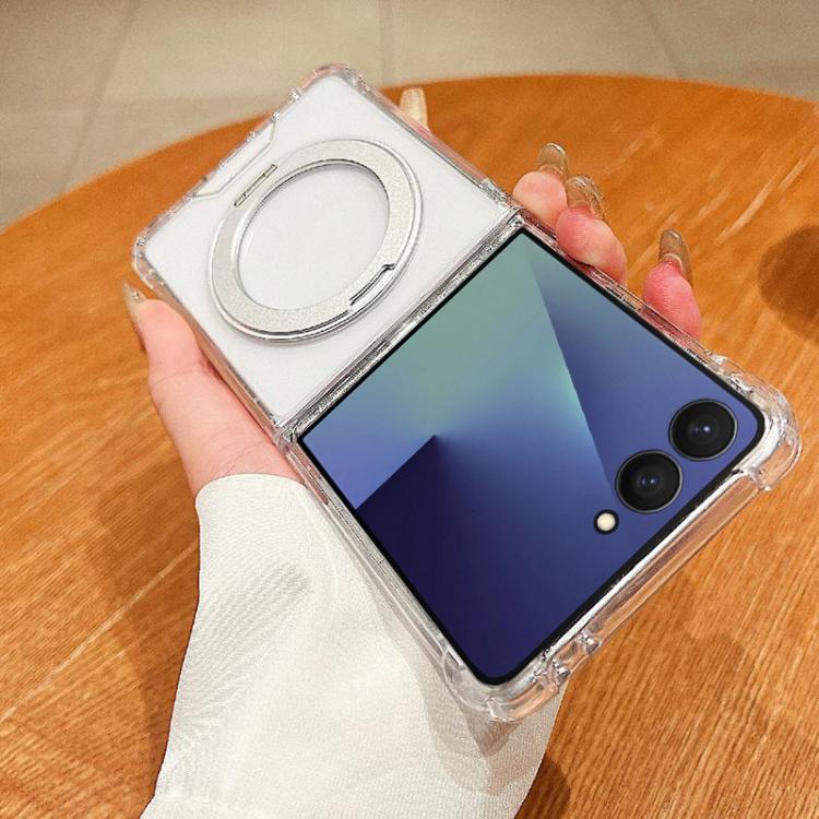 Custodia magnetica antiurto per telefono con supporto girevole a 360 gradi e sistema di fissaggio a quattro angoli., For Galaxy Z Fold8 Ultra 5G, For Galaxy Z Flip8 5G, For Galaxy Z Fold7 5G, For Samsung Galaxy Z Flip7 5G, For Samsung Galaxy Z Flip6   ...