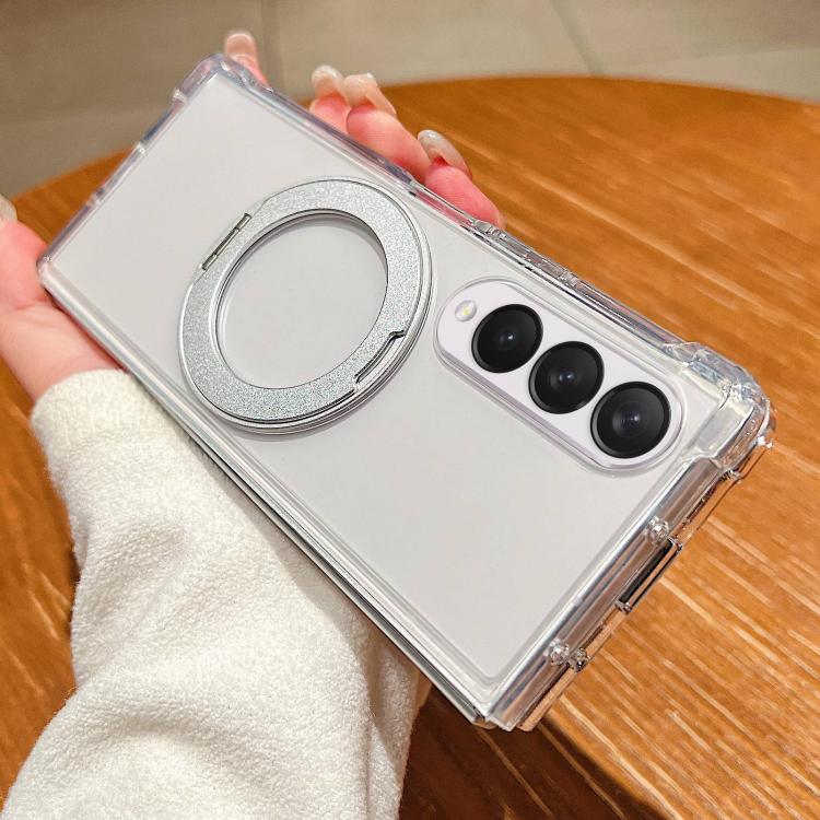 Custodia magnetica antiurto per telefono con supporto girevole a 360 gradi e sistema di fissaggio a quattro angoli., For Galaxy Z Fold8 Ultra 5G, For Galaxy Z Flip8 5G, For Galaxy Z Fold7 5G, For Samsung Galaxy Z Flip7 5G, For Samsung Galaxy Z Flip6   ...