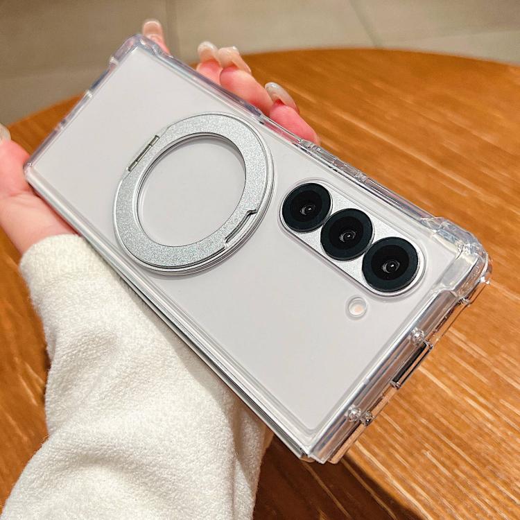 Custodia magnetica antiurto per telefono con supporto girevole a 360 gradi e sistema di fissaggio a quattro angoli., For Galaxy Z Fold8 Ultra 5G, For Galaxy Z Flip8 5G, For Galaxy Z Fold7 5G, For Samsung Galaxy Z Flip7 5G, For Samsung Galaxy Z Flip6   ...
