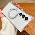 Custodia magnetica antiurto per telefono con supporto girevole a 360 gradi e sistema di fissaggio a quattro angoli., For Galaxy Z Fold8 Ultra 5G, For Galaxy Z Flip8 5G, For Galaxy Z Fold7 5G, For Samsung Galaxy Z Flip7 5G, For Samsung Galaxy Z Flip6   ...