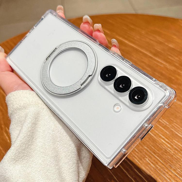 Custodia magnetica antiurto per telefono con supporto girevole a 360 gradi e sistema di fissaggio a quattro angoli., For Galaxy Z Fold8 Ultra 5G, For Galaxy Z Flip8 5G, For Galaxy Z Fold7 5G, For Samsung Galaxy Z Flip7 5G, For Samsung Galaxy Z Flip6   ...
