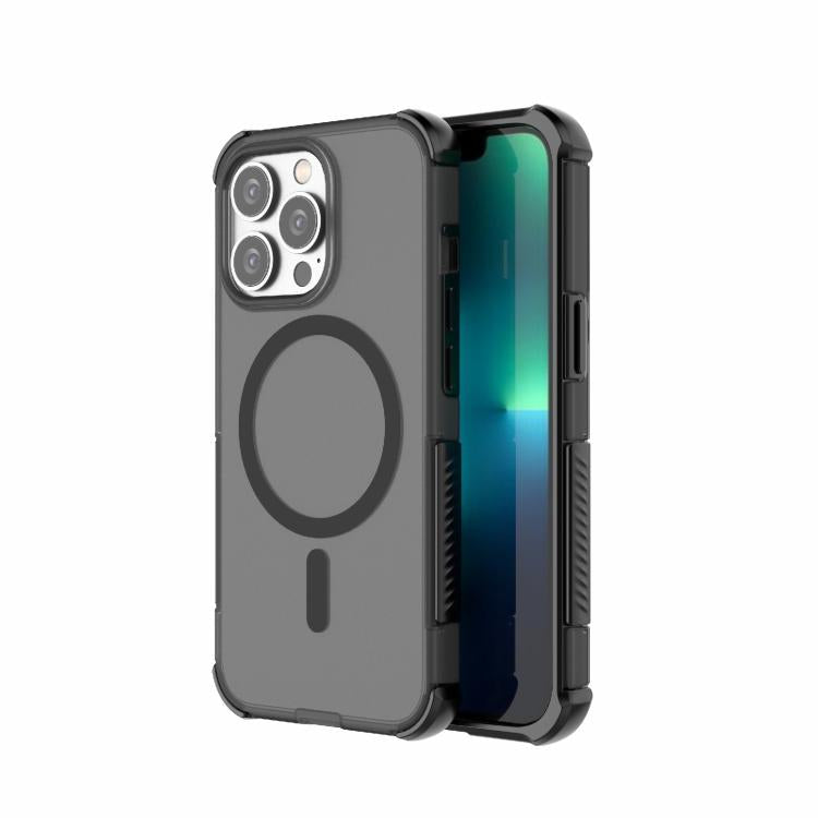 Custodia per telefono ibrida antiurto in PC magnetico + TPU, delicata sulla pelle., For iPhone 14 Pro Max, For iPhone 13 Pro Max, For iPhone 13 Pro