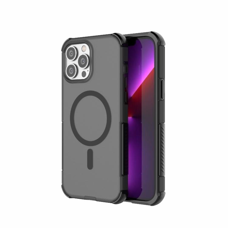 Custodia per telefono ibrida antiurto in PC magnetico + TPU, delicata sulla pelle., For iPhone 14 Pro Max, For iPhone 13 Pro Max, For iPhone 13 Pro