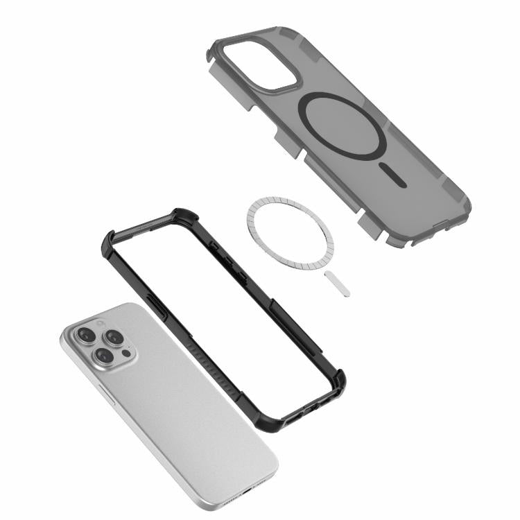 Custodia per telefono ibrida antiurto in PC magnetico + TPU, delicata sulla pelle., For iPhone 14 Pro Max, For iPhone 13 Pro Max, For iPhone 13 Pro