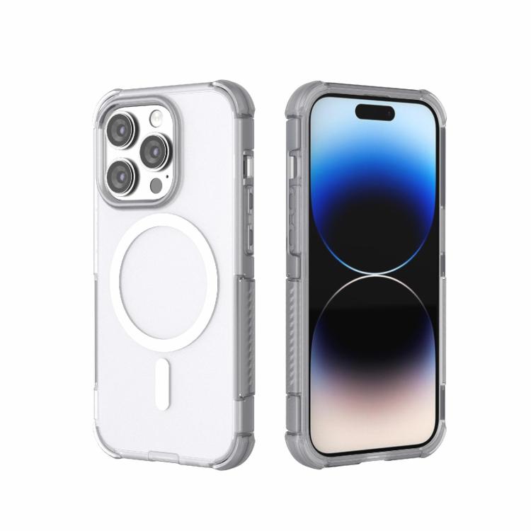 Custodia per telefono ibrida antiurto in PC magnetico + TPU, delicata sulla pelle., For iPhone 15 Pro Max, For iPhone 15 Pro, For iPhone 14 Plus / 15 Plus, For iPhone 14 Pro