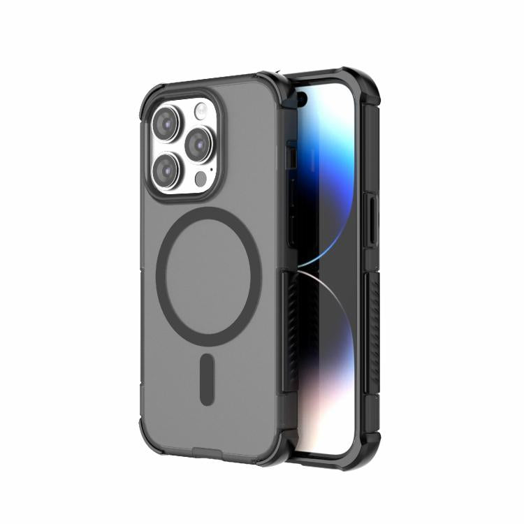 Custodia per telefono ibrida antiurto in PC magnetico + TPU, delicata sulla pelle., For iPhone 15 Pro Max, For iPhone 15 Pro, For iPhone 14 Plus / 15 Plus, For iPhone 14 Pro