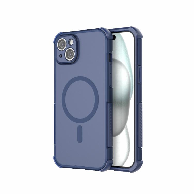 Custodia per telefono ibrida antiurto in PC magnetico + TPU, delicata sulla pelle., For iPhone 15 Pro Max, For iPhone 15 Pro, For iPhone 14 Plus / 15 Plus, For iPhone 14 Pro