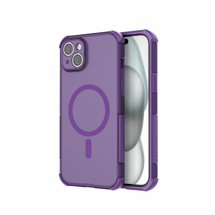Custodia per telefono ibrida antiurto in PC magnetico + TPU, delicata sulla pelle., For iPhone 15 Pro Max, For iPhone 15 Pro, For iPhone 14 Plus / 15 Plus, For iPhone 14 Pro
