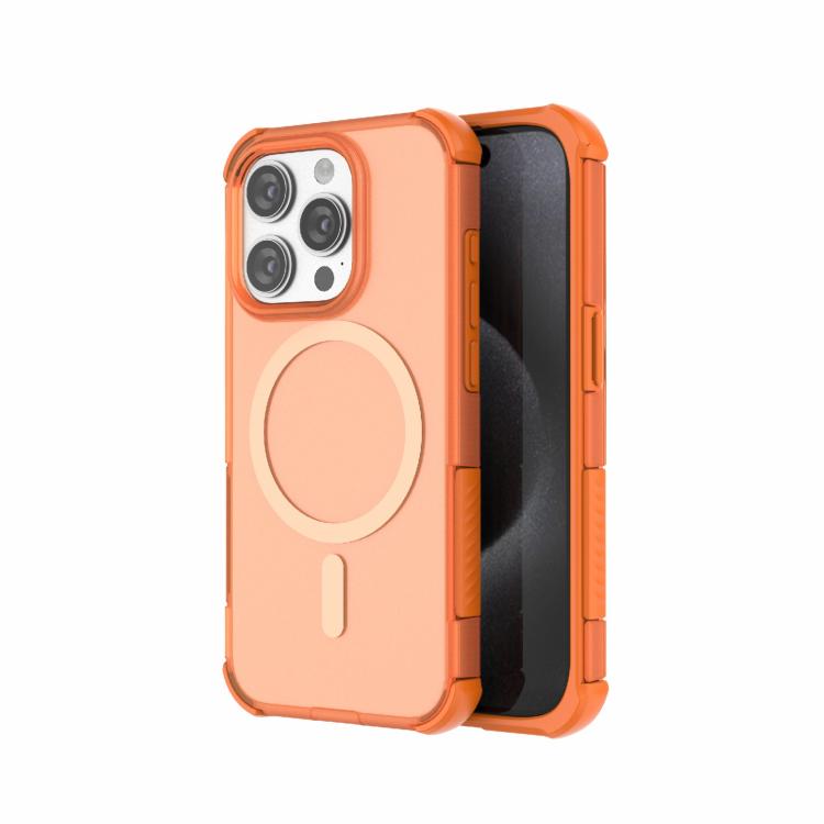 Custodia per telefono ibrida antiurto in PC magnetico + TPU, delicata sulla pelle., For iPhone 15 Pro Max, For iPhone 15 Pro, For iPhone 14 Plus / 15 Plus, For iPhone 14 Pro