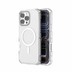 Custodia per telefono ibrida antiurto in PC magnetico + TPU, delicata sulla pelle., For iPhone 16 Pro Max, For iPhone 16 Pro, For iPhone 16 Plus, For iPhone 16