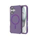 Custodia per telefono ibrida antiurto in PC magnetico + TPU, delicata sulla pelle., For iPhone 16 Pro Max, For iPhone 16 Pro, For iPhone 16 Plus, For iPhone 16