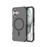Custodia per telefono ibrida antiurto in PC magnetico + TPU, delicata sulla pelle., For iPhone 16 Pro Max, For iPhone 16 Pro, For iPhone 16 Plus, For iPhone 16