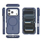 Custodia per telefono ibrida antiurto in PC magnetico + TPU, delicata sulla pelle., For iPhone 18 Pro / 17 Pro, For iPhone 18 Pro Max/17 Pro Max, For iPhone 17, For iPhone Air