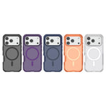 Custodia per telefono ibrida antiurto in PC magnetico + TPU, delicata sulla pelle., For iPhone 18 Pro / 17 Pro, For iPhone 18 Pro Max/17 Pro Max, For iPhone 17, For iPhone Air