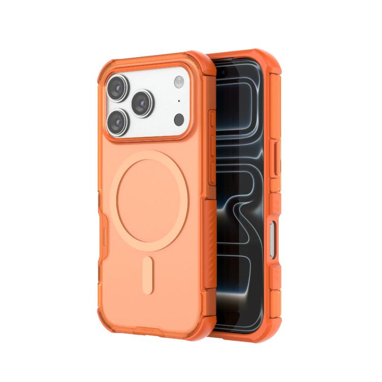 Custodia per telefono ibrida antiurto in PC magnetico + TPU, delicata sulla pelle., For iPhone 18 Pro / 17 Pro, For iPhone 18 Pro Max/17 Pro Max, For iPhone 17, For iPhone Air