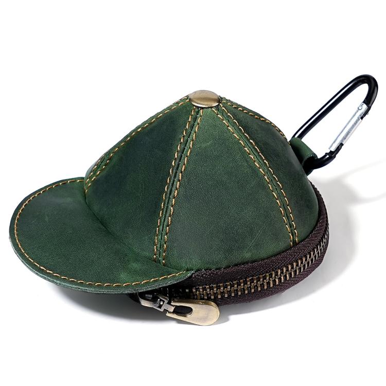 Portamonete/portafoglio piccolo in vera pelle stile vintage, marsupio.