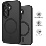 XDcase Skin Feel Custodia magnetica satinata per telefono con pellicola protettiva per obiettivo, For Samsung Galaxy S26+ 5G, For Samsung Galaxy S26 Ultra 5G, For Samsung Galaxy S26 5G