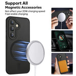 XDcase Skin Feel Custodia magnetica satinata per telefono con pellicola protettiva per obiettivo, For Samsung Galaxy S26+ 5G, For Samsung Galaxy S26 Ultra 5G, For Samsung Galaxy S26 5G