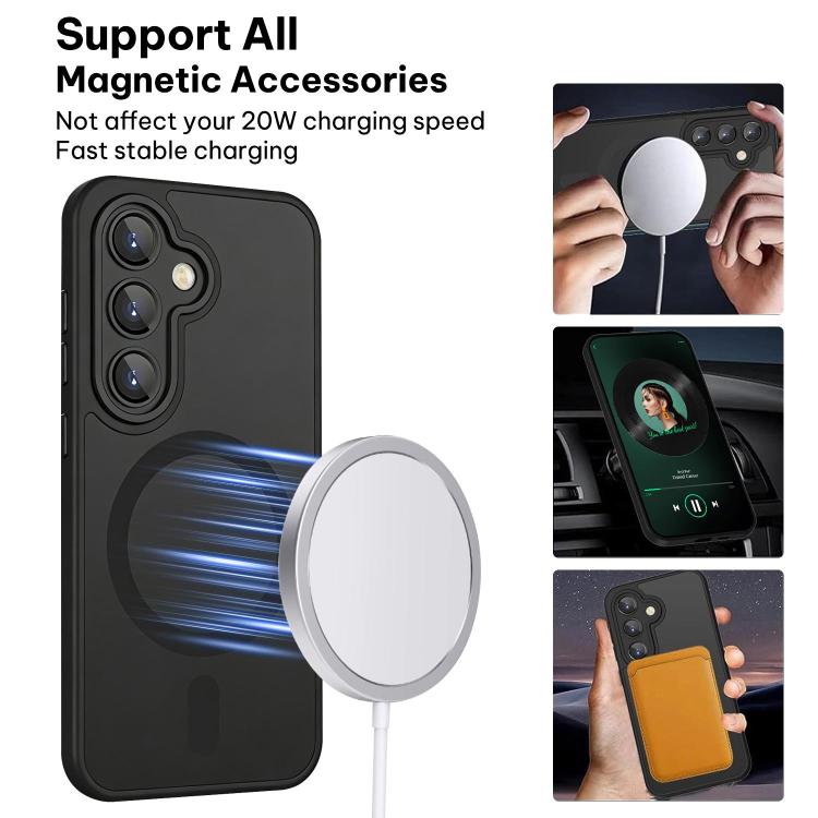 XDcase Skin Feel Custodia magnetica satinata per telefono con pellicola protettiva per obiettivo, For Samsung Galaxy S26+ 5G, For Samsung Galaxy S26 Ultra 5G, For Samsung Galaxy S26 5G