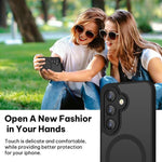 XDcase Skin Feel Custodia magnetica satinata per telefono con pellicola protettiva per obiettivo, For Samsung Galaxy S26+ 5G, For Samsung Galaxy S26 Ultra 5G, For Samsung Galaxy S26 5G