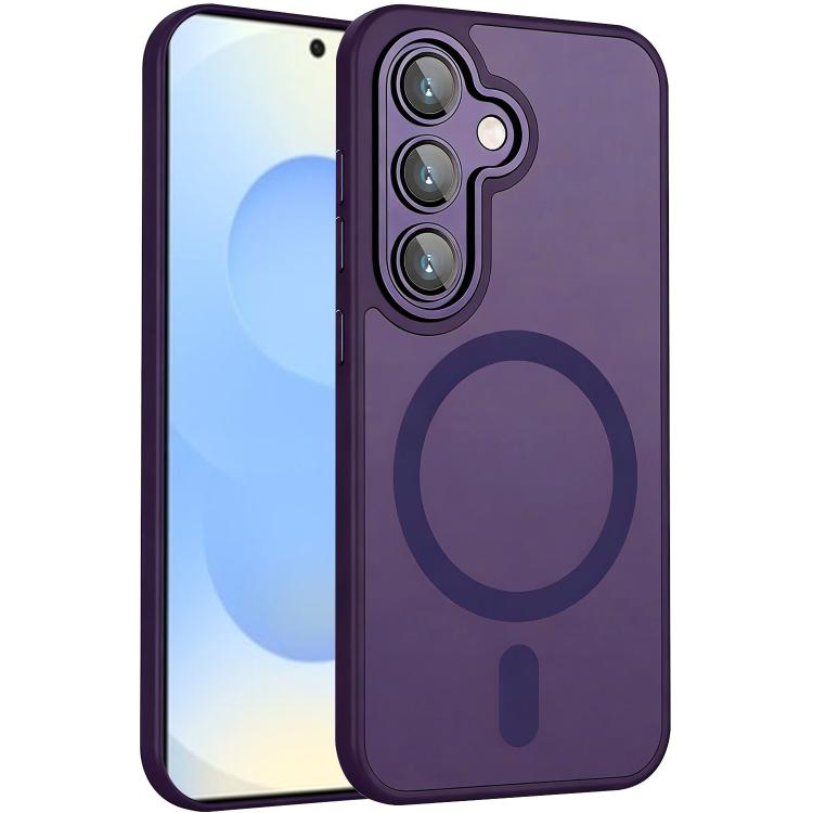 XDcase Skin Feel Custodia magnetica satinata per telefono con pellicola protettiva per obiettivo, For Samsung Galaxy S26+ 5G, For Samsung Galaxy S26 Ultra 5G, For Samsung Galaxy S26 5G