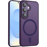 XDcase Skin Feel Custodia magnetica satinata per telefono con pellicola protettiva per obiettivo, For Samsung Galaxy S26+ 5G, For Samsung Galaxy S26 Ultra 5G, For Samsung Galaxy S26 5G