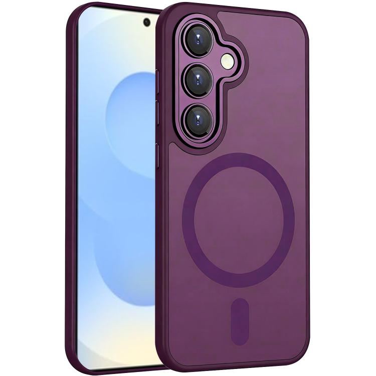 XDcase Skin Feel Custodia magnetica satinata per telefono con pellicola protettiva per obiettivo, For Samsung Galaxy S26+ 5G, For Samsung Galaxy S26 Ultra 5G, For Samsung Galaxy S26 5G