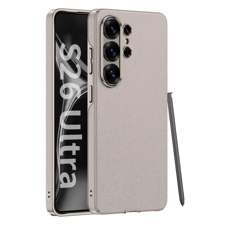 Custodia per telefono GKK in ecopelle curva con copertura completa, For Samsung Galaxy S26 Ultra 5G