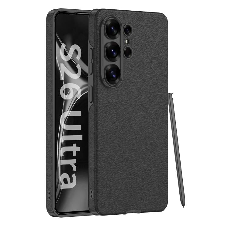 Custodia per telefono GKK in ecopelle curva con copertura completa, For Samsung Galaxy S26 Ultra 5G