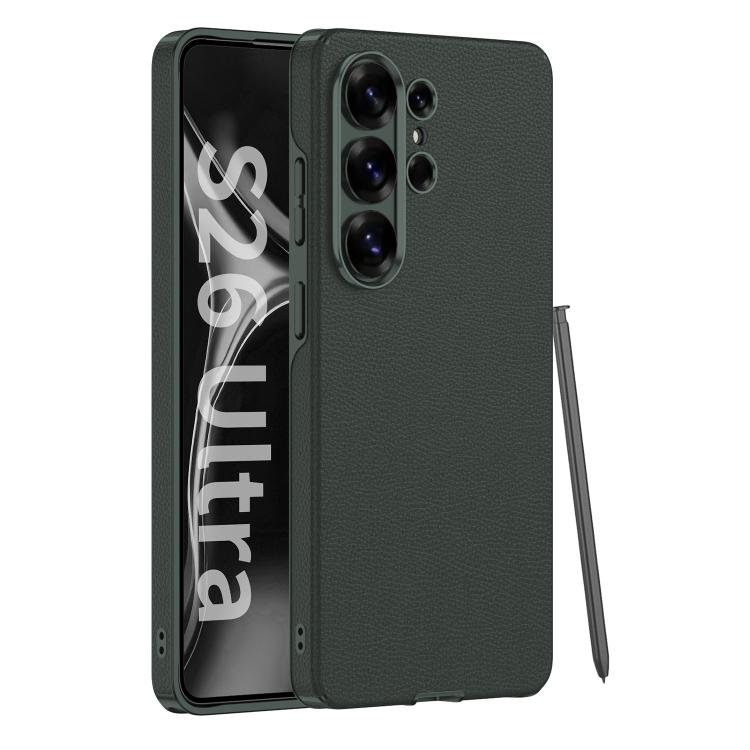 Custodia per telefono GKK in ecopelle curva con copertura completa, For Samsung Galaxy S26 Ultra 5G