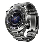 Cinturino per orologio in lega di titanio con fibbia regolabile a cinque perline e cinturino rimovibile., 22mm
