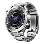 Cinturino per orologio in lega di titanio con fibbia regolabile a cinque perline e cinturino rimovibile., 22mm