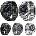Cinturino per orologio in lega di titanio con fibbia regolabile a cinque perline e cinturino rimovibile., 22mm