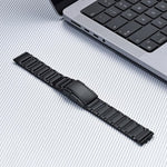 Cinturino per orologio in lega di titanio con fibbia a tartaruga e tre perline, For Samsung Galaxy Fit3