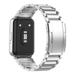 Cinturino per orologio in lega di titanio con fibbia a tartaruga e tre perline, For Samsung Galaxy Fit3