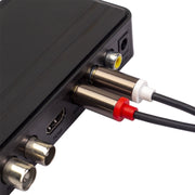 Cavo audio placcato in oro da 2 x RCA a 2 RCA, 1m, 2m, 3m