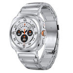 Cinturino per orologio in lega di titanio con fibbia piatta a forma di I., For Samsung Galaxy Ultra 47mm / Ultra 2025