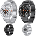 Cinturino per orologio in lega di titanio con fibbia piatta a forma di I., For Samsung Galaxy Ultra 47mm / Ultra 2025