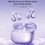 REMAX OWS-10 Auricolari Bluetooth True Wireless Stereo con clip per musica e chiamate, OWS-10